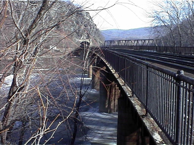 Bridge Crossing the Potomac at Harpers Ferry