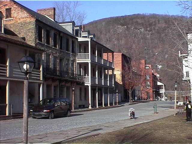 Downtown Harpers Ferry