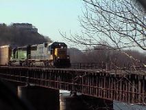 Train Crossing the Potomac